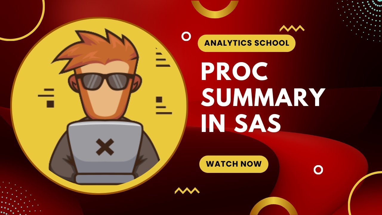 PROC SUMMARY Tutorial in SAS | Create Summary Statistics