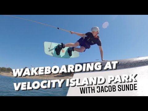 Wakeboarding at Velocity Island Park with Jacob Sunde