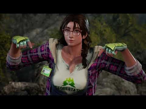 Tekken online; Blueclairo (Julia) vs lili, king & negan