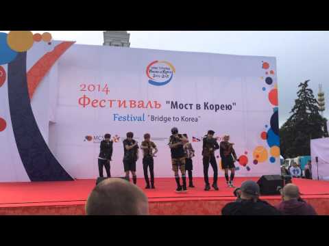 140614 BTS in Moscow on festival "Bridge to Korea" - No More Dream