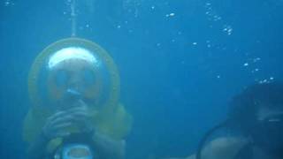 preview picture of video 'Lisa, Brian and Charlie on a Mini Submarine Adventure'