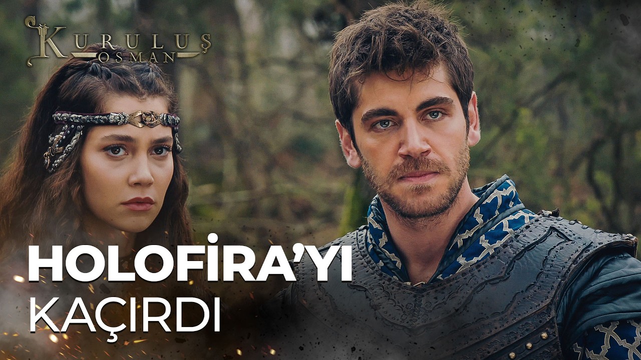 Orhan Bey’in Holofira’yı  uç pazardan kaçırmaya kalktı - Kuruluş Osman 141. Bölüm
