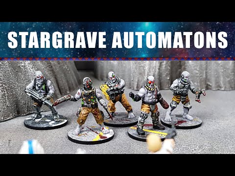 Unboxing and Painting Stargrave Automatons