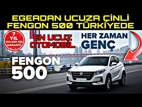 EN UCUZ OTOMOBİL ÇİNLİ B SUV DFSK FENGON 500 TÜRKİYEDE SATIŞA ÇIKIYOR