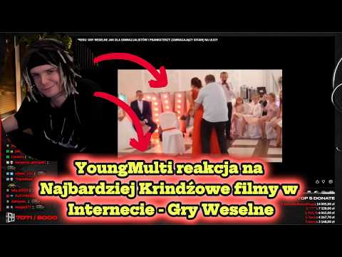 YoungMulti reakcja na Najbardziej Krindźowe filmy w Internecie - Gry Weselne