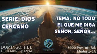 No todo el que me dice: Señor, Señor…