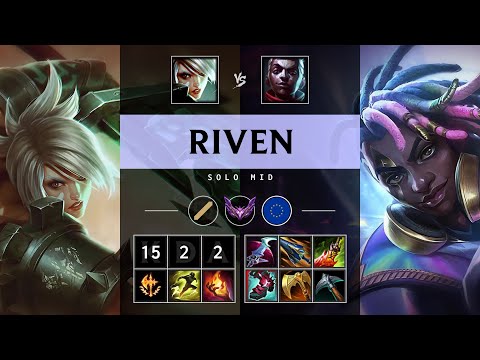 Riven Mid vs Ekko - EUW Master Patch 25.21