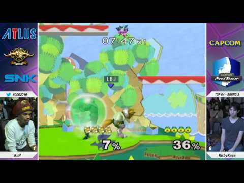 CCG2k16 SSBM Singles Top 64   KirbyKaze vs KJH