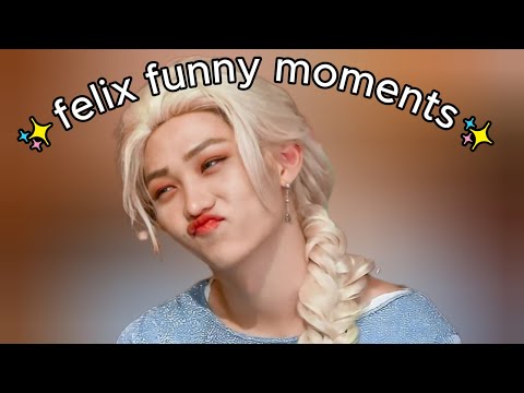 stray kids felix funny moments that  cure your fall depression