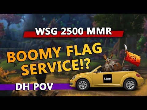 DH with a Flag DELIVERY SERVICE! - 2500 MMR Warsong Gulch RBG | WoW Shadowlands