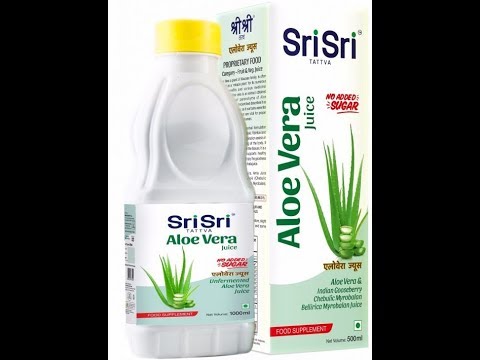 Sri sri tattva aloe vera juice review