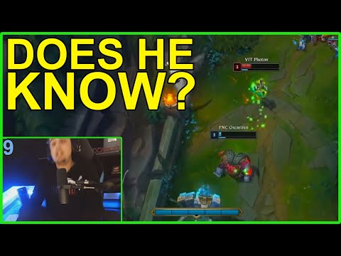 "I think Oscar is gonna run it"