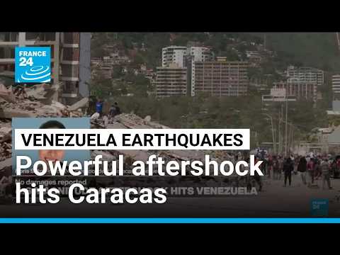 Aftershock hits Caracas as rescue efforts enter critical hours in Venezuela