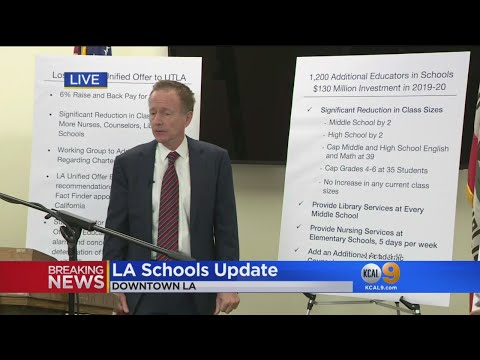 LAUSD Chief Outlines New Offer, Says Plan Is 'Best We Can Do'