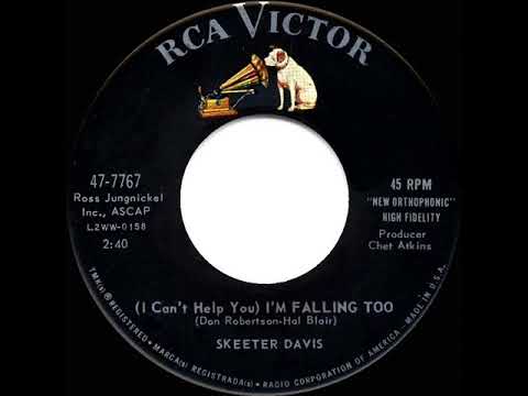 1960 HITS ARCHIVE: (I Can’t Help You) I’m Falling Too - Skeeter Davis