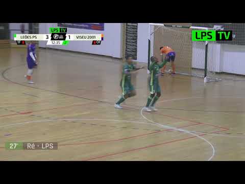 Leões Porto Salvo 8 x 1 Viseu 2001 (Liga Placard - Golos)