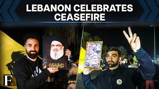 Lebanon Residents Erupt in Joy Over 10-Day Ceasefire with Israel | Subscribe to Firstpost | FP Video