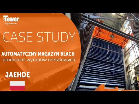 LOGITOWER: Jaehde - Automatyczny magazyn blach. Producent wyrobów metalowych