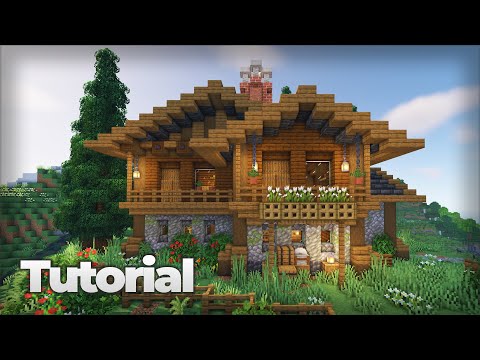 Minecraft: How to Build a Medieval Cabin House