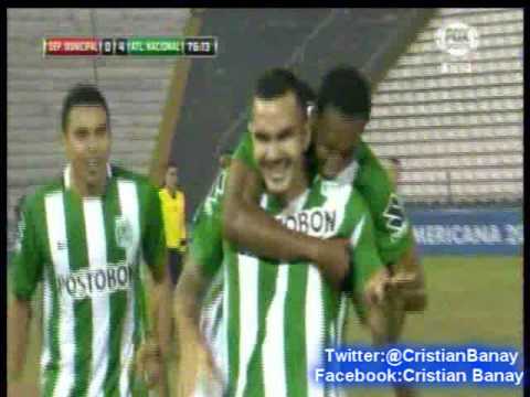Deportivo Municipal 0 Atletico Nacional 5 (Fox Sports) Copa Sudamericana 2016