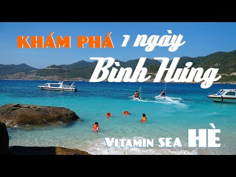 Khám phá biển đảo Bình Hưng tìm chút vitamin Sea hè 2018 | ZaiTri