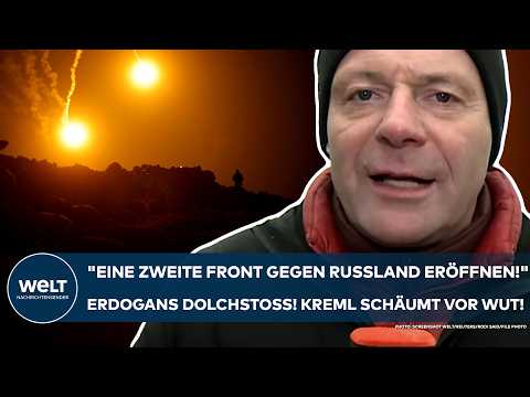 SYRIEN: Kreml schäumt vor Wut! Erdogans Dolchstoß! "Eine zweite Front gegen Russland eröffnen!"