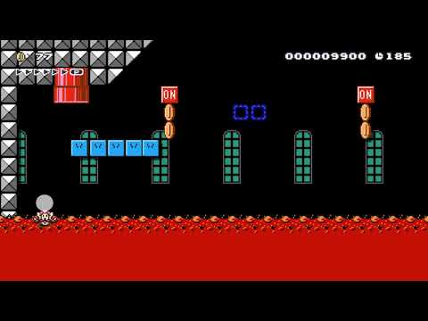 Super Mario Maker 2 🔧 Flip Switch Fortress 🔧 by DrKelexo