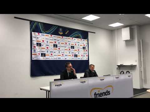 Presskonferens efter AIK - AFC