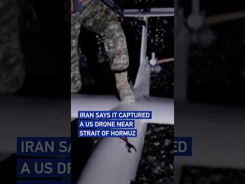 Iran says it captured a US drone near Strait of Hormuz #worldnow