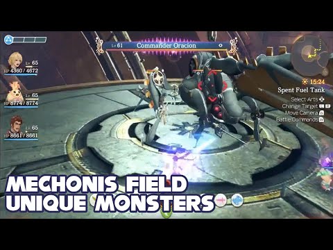 All Mechonis Field Unique Monsters & Locations - Xenoblade Chronicles Definitive Edition