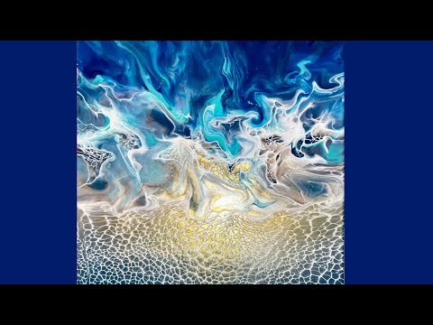 #149 Sand, Sea, and Sky! Manipulating a bloom over a swipe to make water!