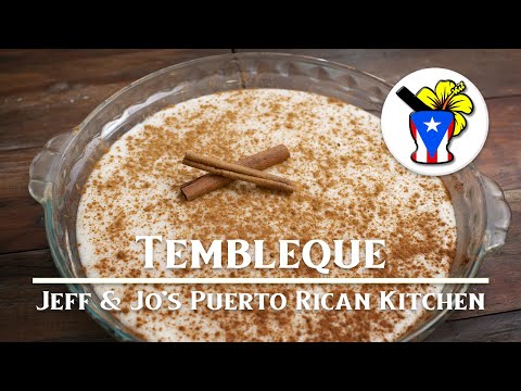 Easy Puerto Rican Recipes - Tembleque (Spanish)