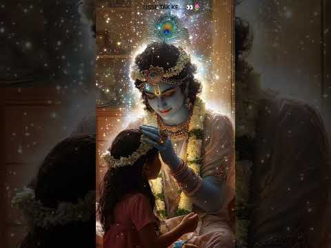 ✨ WHEN YOU CAN'T TAKE YOUR EYES OFF FROM HIM 🦚🌷#radhakrishna #krishna #radheshyam #shyam#harekrishna
