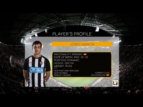 Jordi García | Forward/ Delantero Centro (1993)