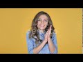 Applauding African Girl Clapping Isolated On Yellow Background Stock Footage Videohive