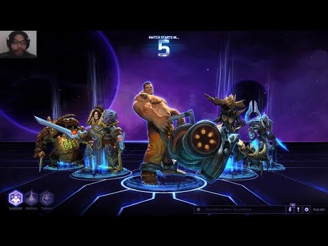 Heroes of the Storm Episode 50 Tychus Draken Laser Drill vs Odin Hanamura Quickmatch Gameplay