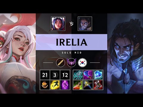 Irelia Mid vs Sylas: Legendary - KR Master Patch 14.17