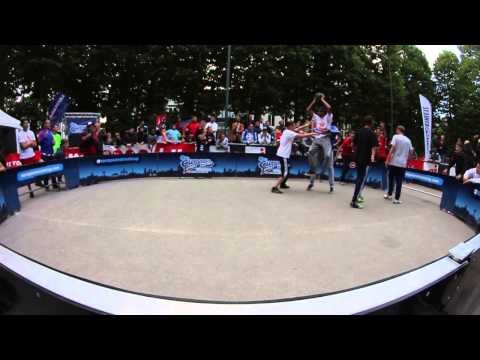 European Panna 2vs2 Championship 2014: panna by Jeand Doest & Zohair vs Denmark