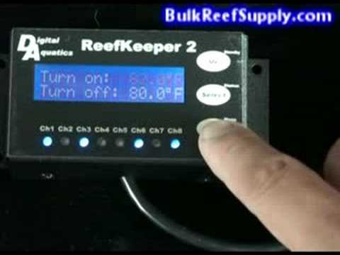 Reef Keeper 2 Aquarium Controller Demonstration - Bulk Reef Supply BRS