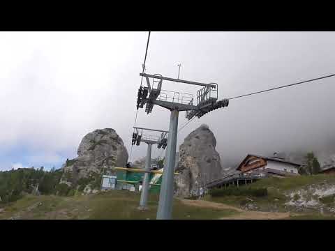 Risalita integrale seggiovia Agamatic "Rumerlo - Duca d'Aosta" - Cortina d'Ampezzo (BL)