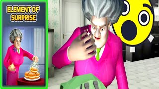 Scary Teacher 3D - New Update New Chapter New Levels | Element Of Surprise | Gameplay (Android,iOS)