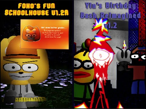 Foxo's Fun Schoolhouse v1.2a / Yin's Birthday Bash Reimagined v1.2.