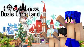 【マイクラ】ドズル社ランド公式アンバサダーになりました！全制覇するぞ！！！！！w/くろせあっと・なしろ【ドズル社】
