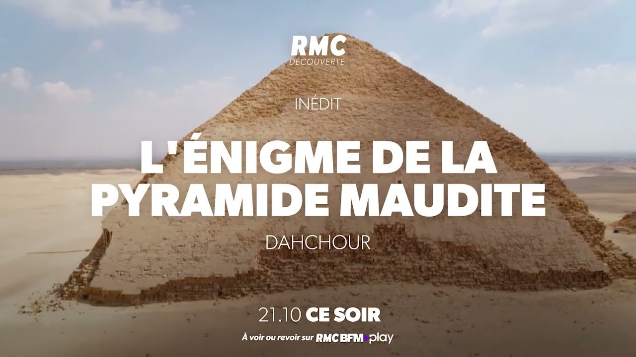 Miniature de la vidéo bande annonce Inside pyramides : L'énigme de la pyramide maudite : Dahchour sur RMC Découverte du film L'Énigme de la pyramide maudite : Dahchour
