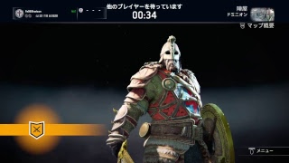 田舎侍のFor honor  　　9回目　SAN値ピンチ！