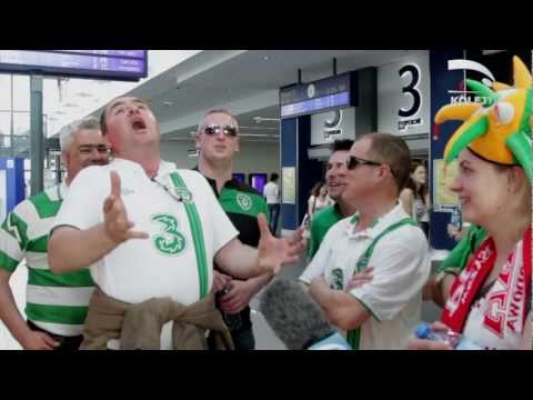 KolejTV - 26.06.2012 r. - obsługa kibiców na EURO 2012, najładniejsza lokomotywa