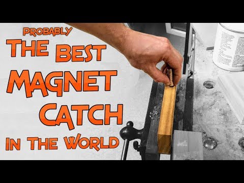 How to install Invisible Magnet Catch Cupboard Latches