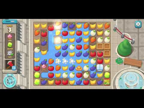 We Bare Bears Match3 Repairs Level 502 - No Boosters