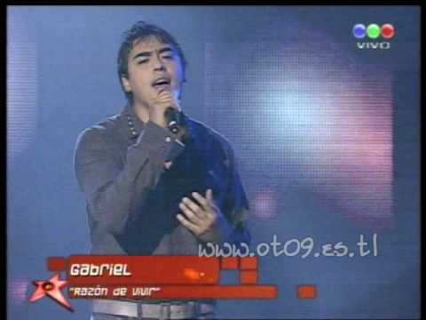 Operacion Triunfo 2009: Gala 9 - Gabriel: Razón de vivir