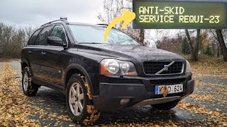 Volvo “Anti-skid system service required” warning: Reasons